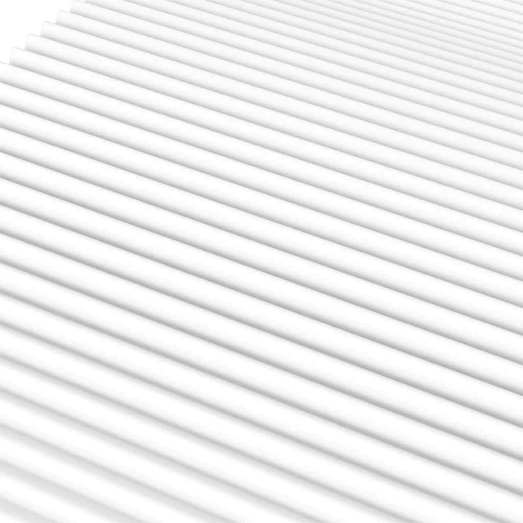 Materasso in Schiuma Bianco 180x200 cm Durezza H2 H3 - homemem39