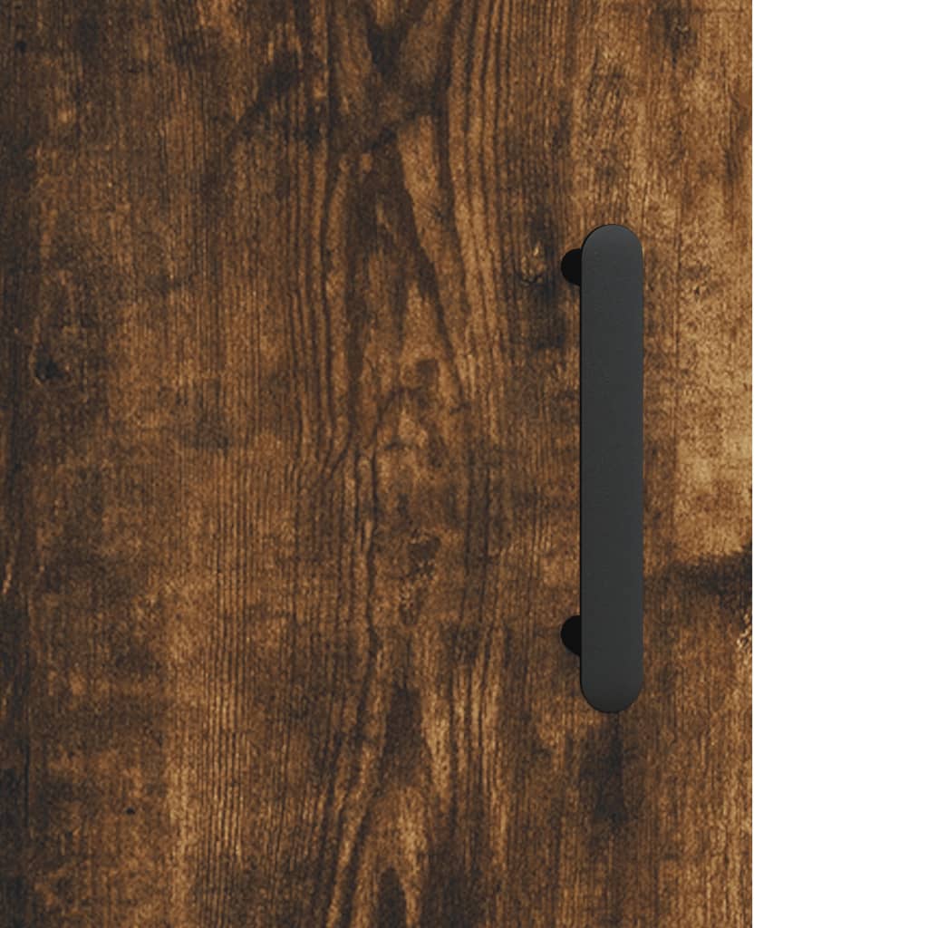 Mobile a Parete Rovere Fumo 69,5x34x90 cm