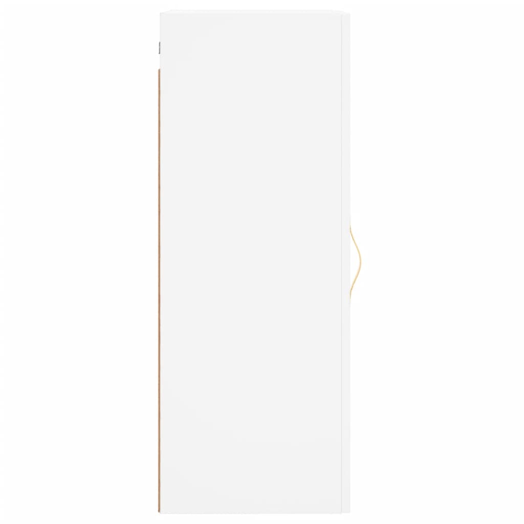 Mobile a Parete Bianco 34,5x34x90 cm - homemem39