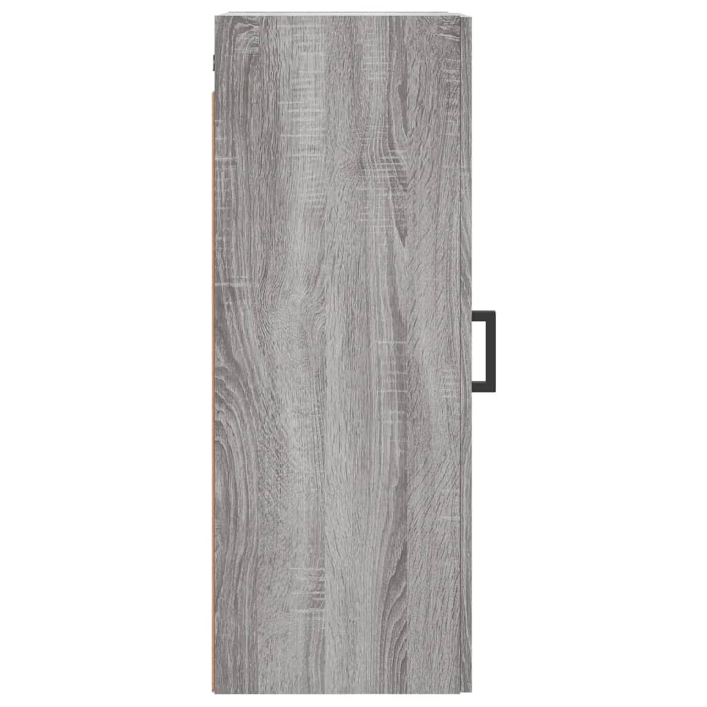 Mobile a Parete Grigio Sonoma 34,5x34x90 cm - homemem39