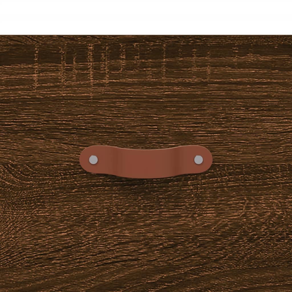 Panca Porta Scarpe Rovere Marrone 102x35x55cm Legno Multistrato - homemem39