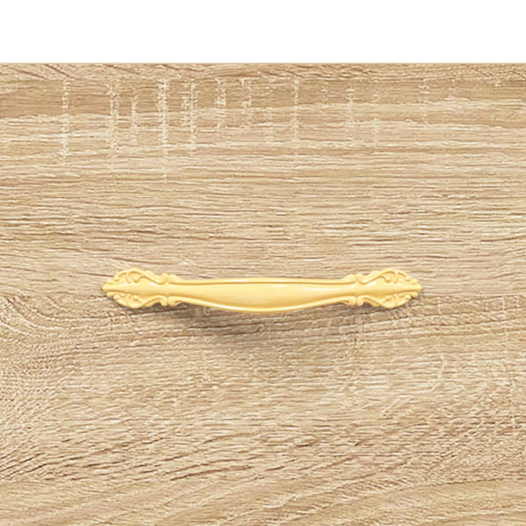 Panca Porta Scarpe Rovere Sonoma 102x35x55 cm Legno Multistrato - homemem39