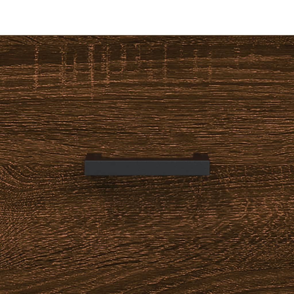 Panca Porta Scarpe Rovere Marrone 102x35x55cm Legno Multistrato - homemem39