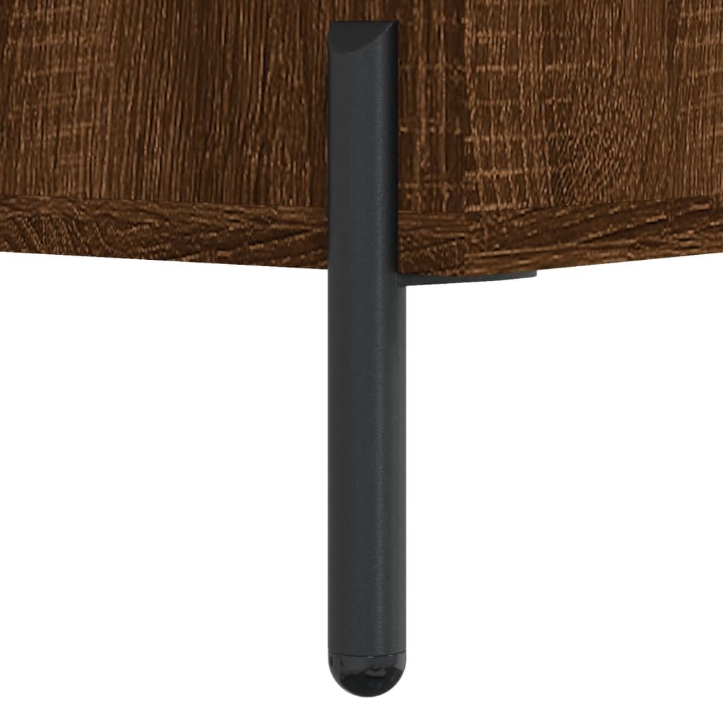 Panca Porta Scarpe Rovere Marrone 102x35x55cm Legno Multistrato - homemem39