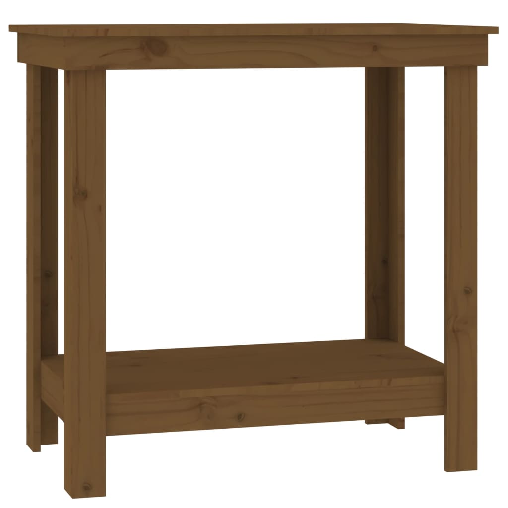 Banco da Lavoro Ambra 80x50x80 cm in Legno Massello di Pino - homemem39