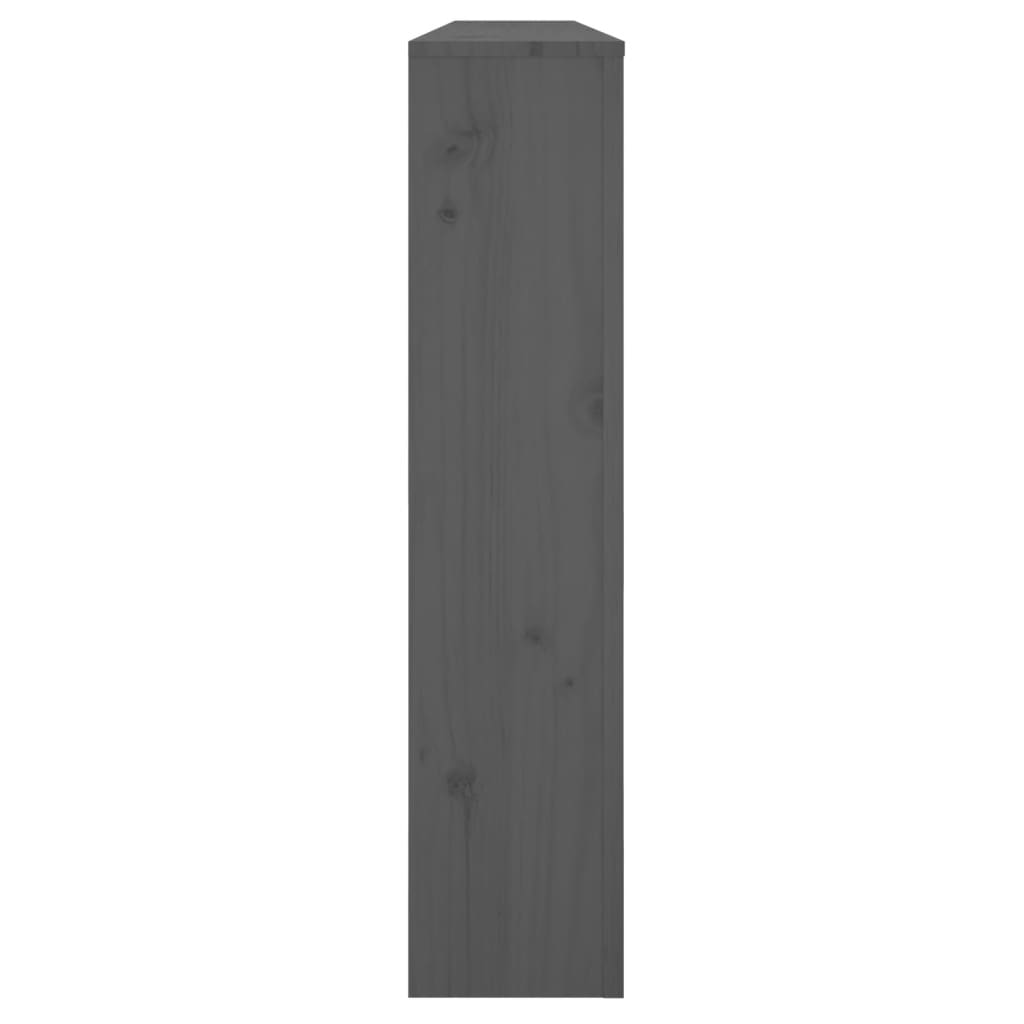 Copertura Termosifone Grigia 169x19x84 cm Legno Massello Pino - homemem39