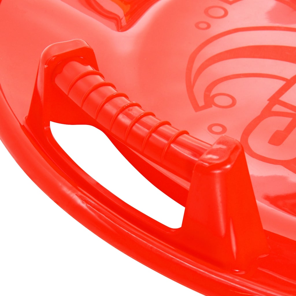Slittino Rotondo Rosso 66,5 cm in PP - homemem39