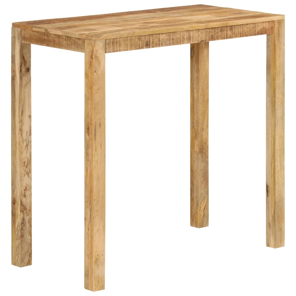 Tavolo da Bar 112x55x108 cm in Legno Massello di Mango | homemem39