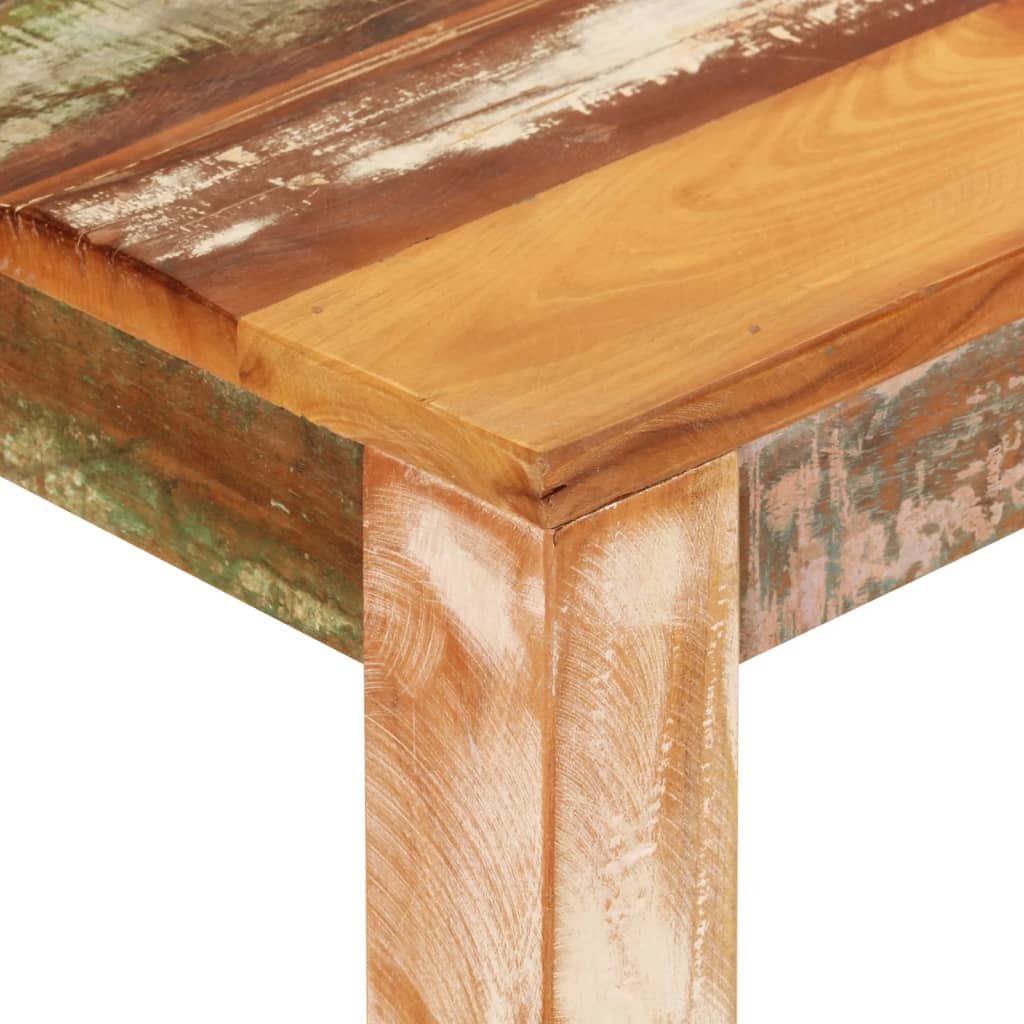 Tavolo da Bar 112x55x108 cm in Legno Massello di Recupero - homemem39