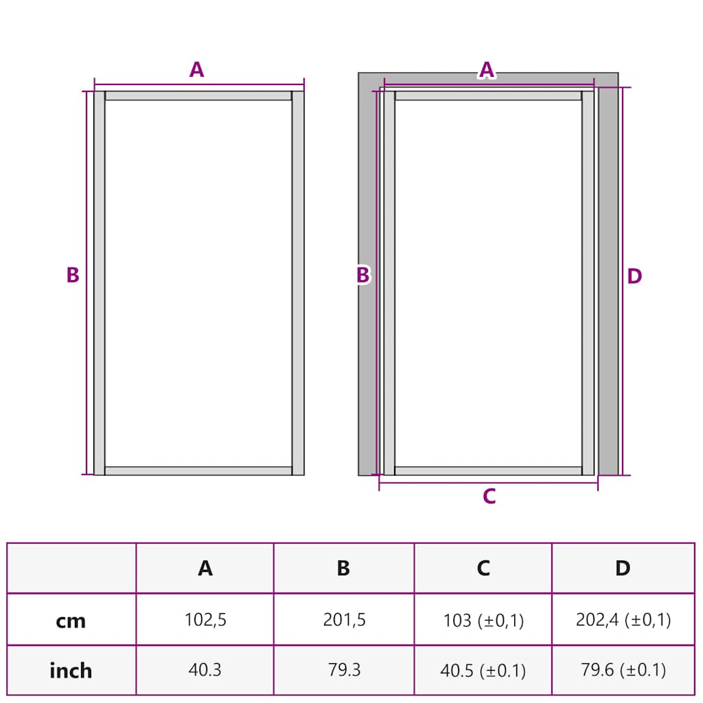Porta Interna 102,5x201,5 cm Nera in Vetro ESG e Alluminio - homemem39
