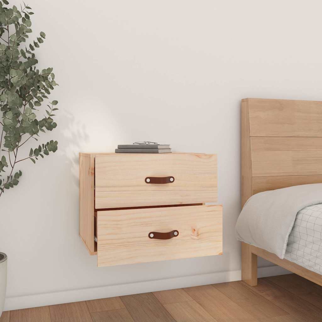 Comodini a Muro 2 pz 50x36x40 cm