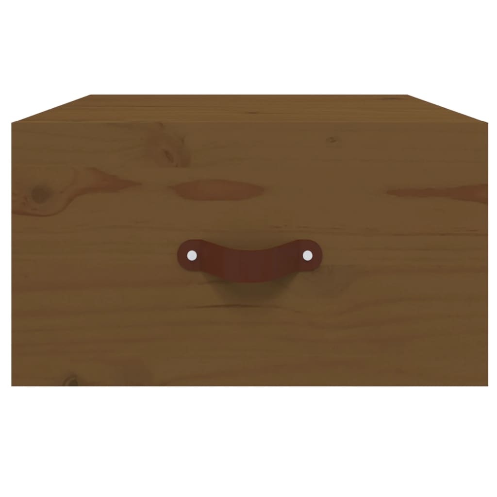 Comodino a Muro ambra 40x29,5x22 cm - homemem39