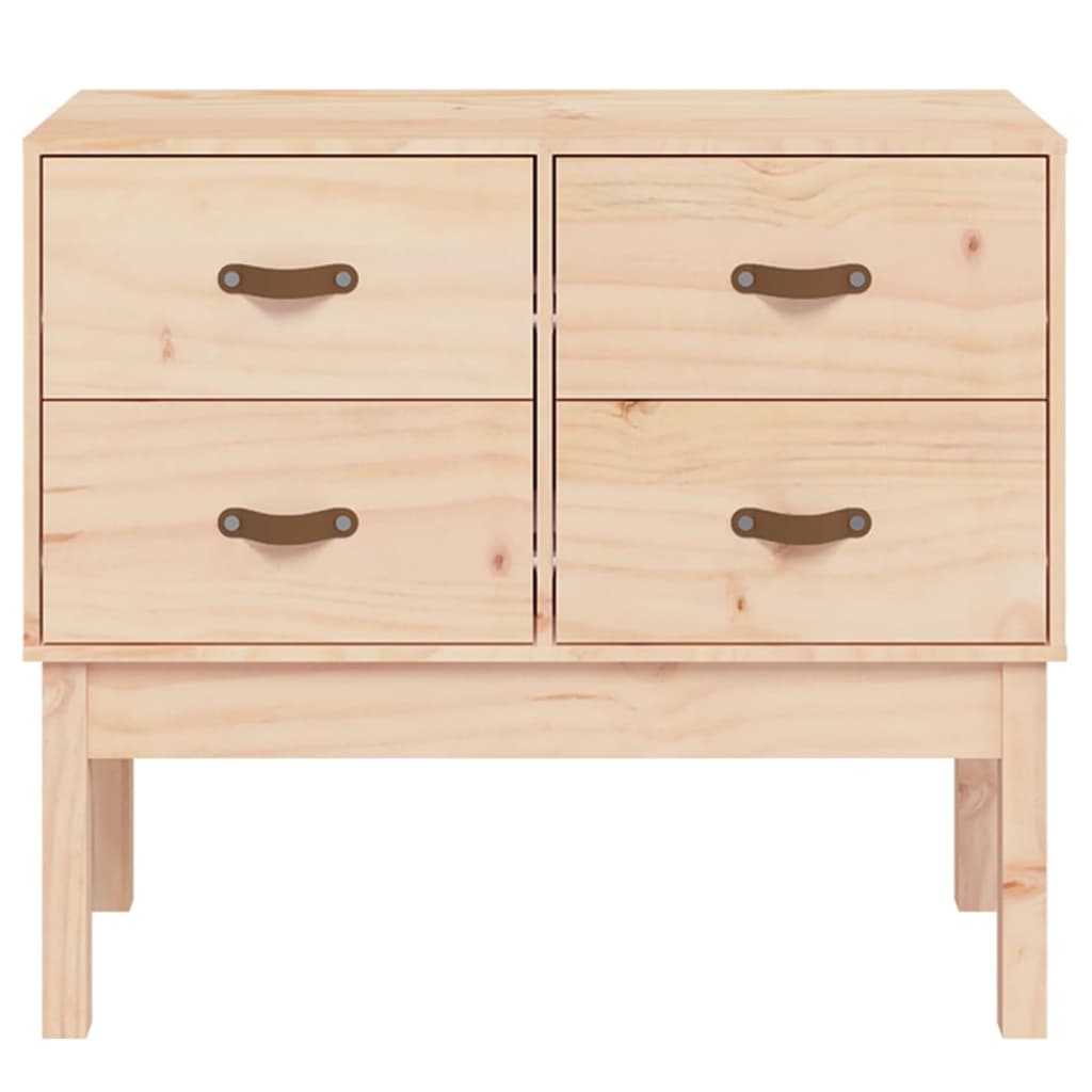 Mobile Consolle 90x40x78 cm in Legno Massello di Pino - homemem39