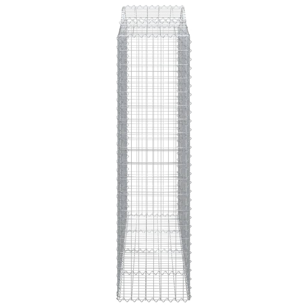 Cesti Gabbioni ad Arco 2 pz 200x50x180/200 cm Ferro Zincato - homemem39