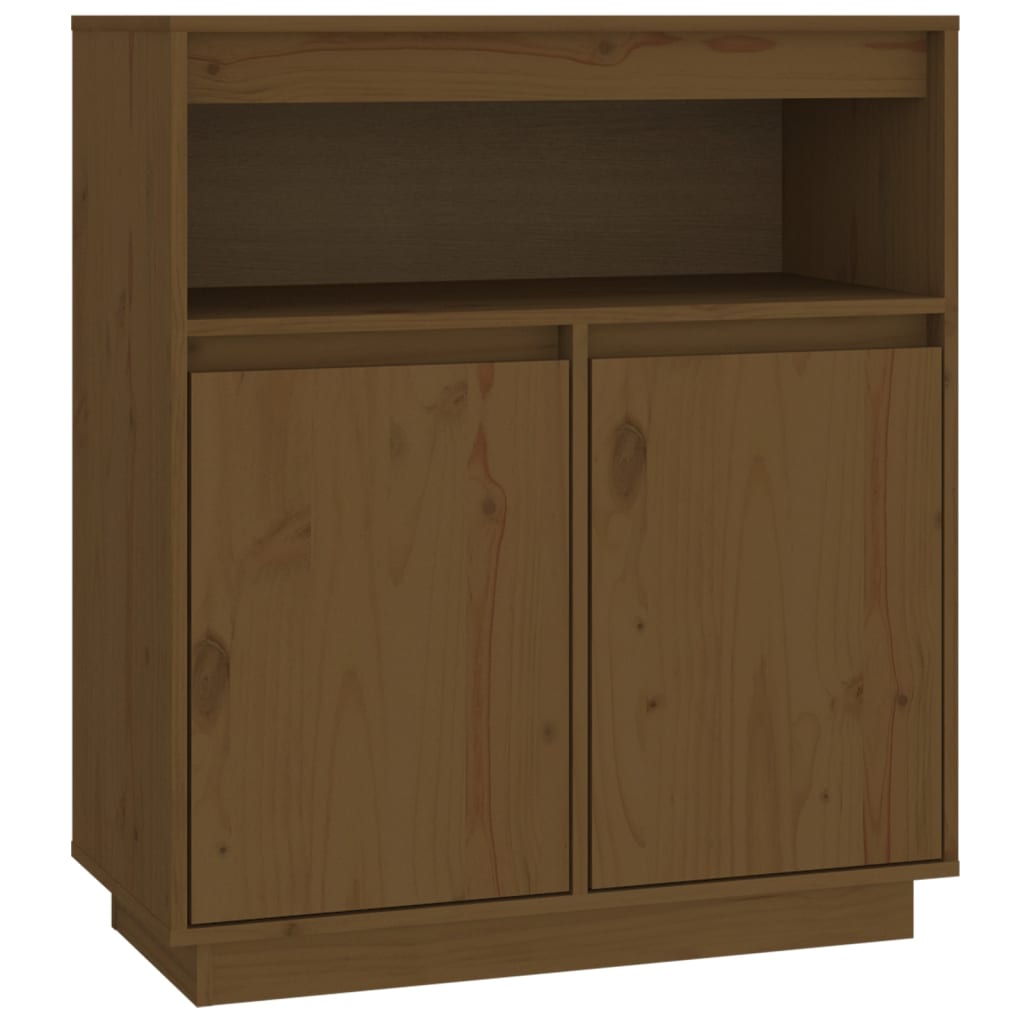 Credenza ambra 70x34x80 cm in Legno Massello di Pino - homemem39