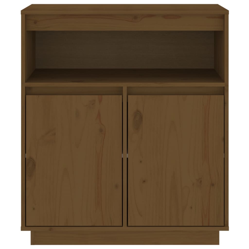 Credenza ambra 70x34x80 cm in Legno Massello di Pino - homemem39
