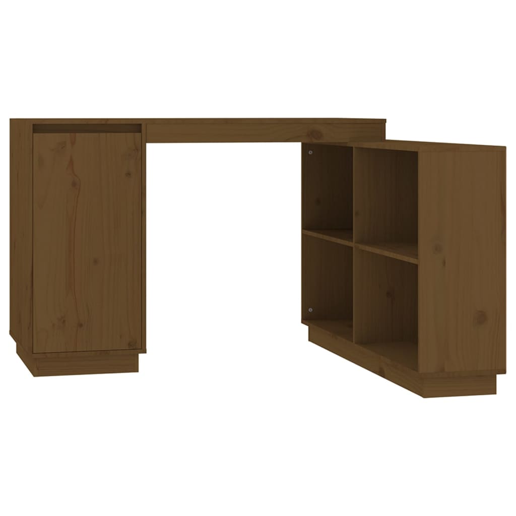 Scrivania ambra 110x50x75 cm in Legno Massello di Pino - homemem39
