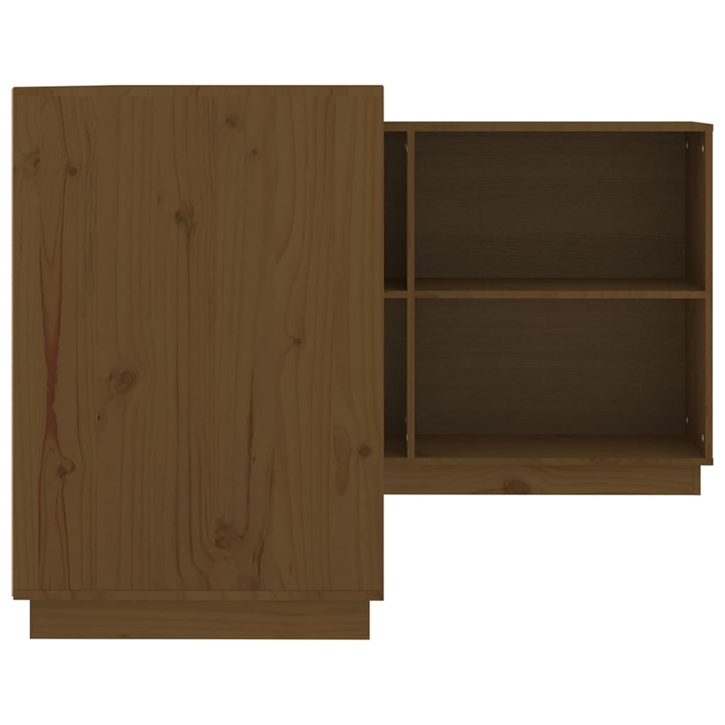 Scrivania ambra 110x50x75 cm in Legno Massello di Pino - homemem39