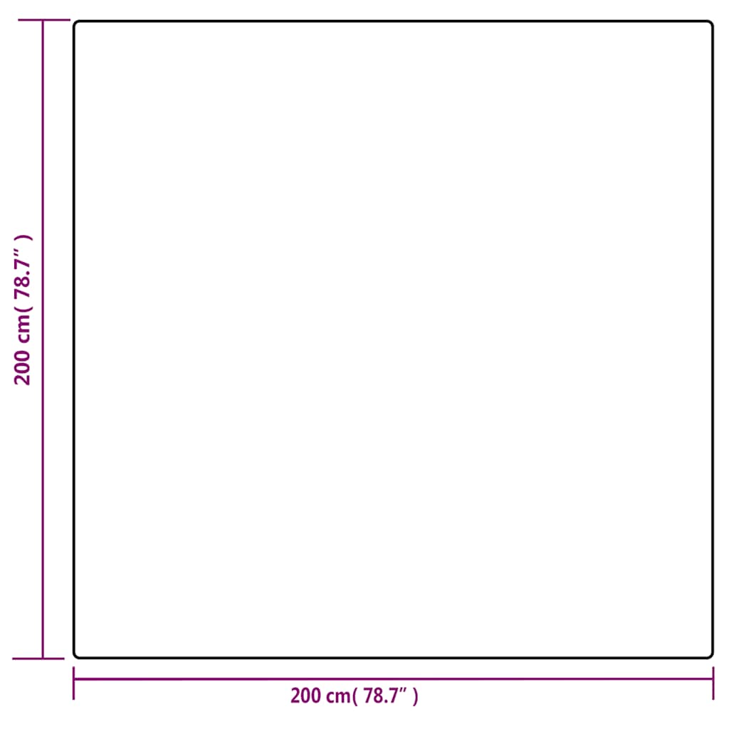 Coperta Ponderata con Copertura Grigia 200x200 cm 13 kg Tessuto | homemem39