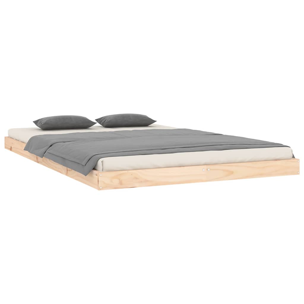 Giroletto senza Materasso 120x200 cm in Legno Massello di Pino - homemem39