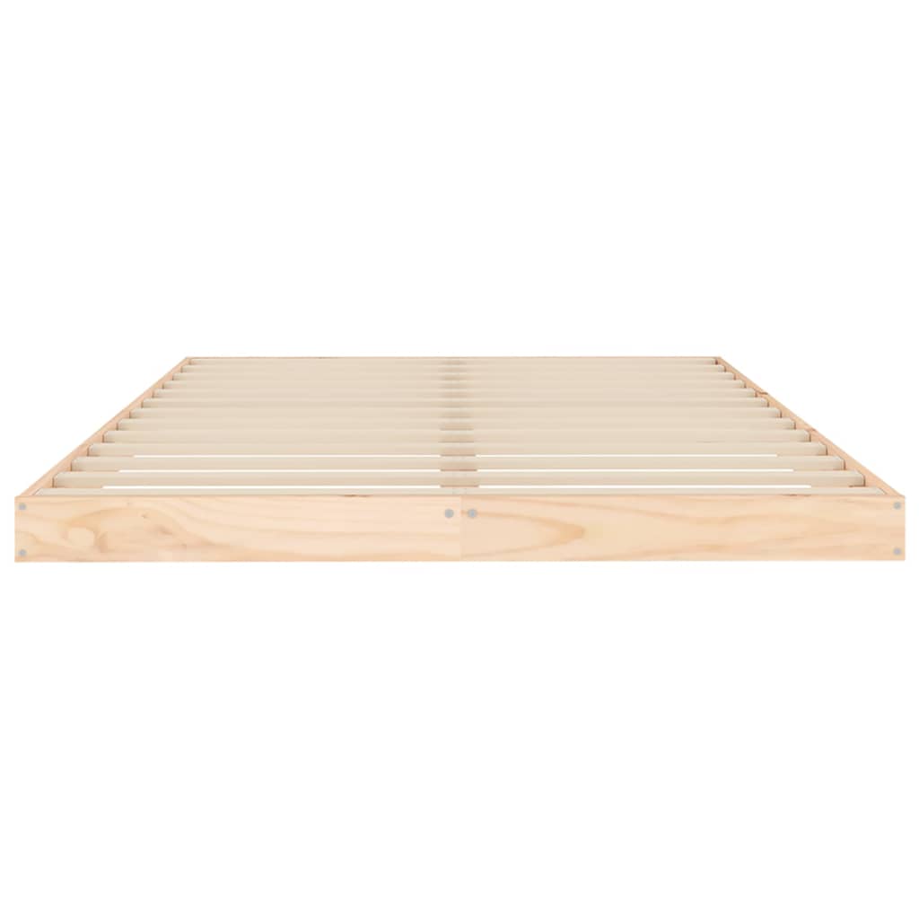 Giroletto senza Materasso 120x200 cm in Legno Massello di Pino - homemem39