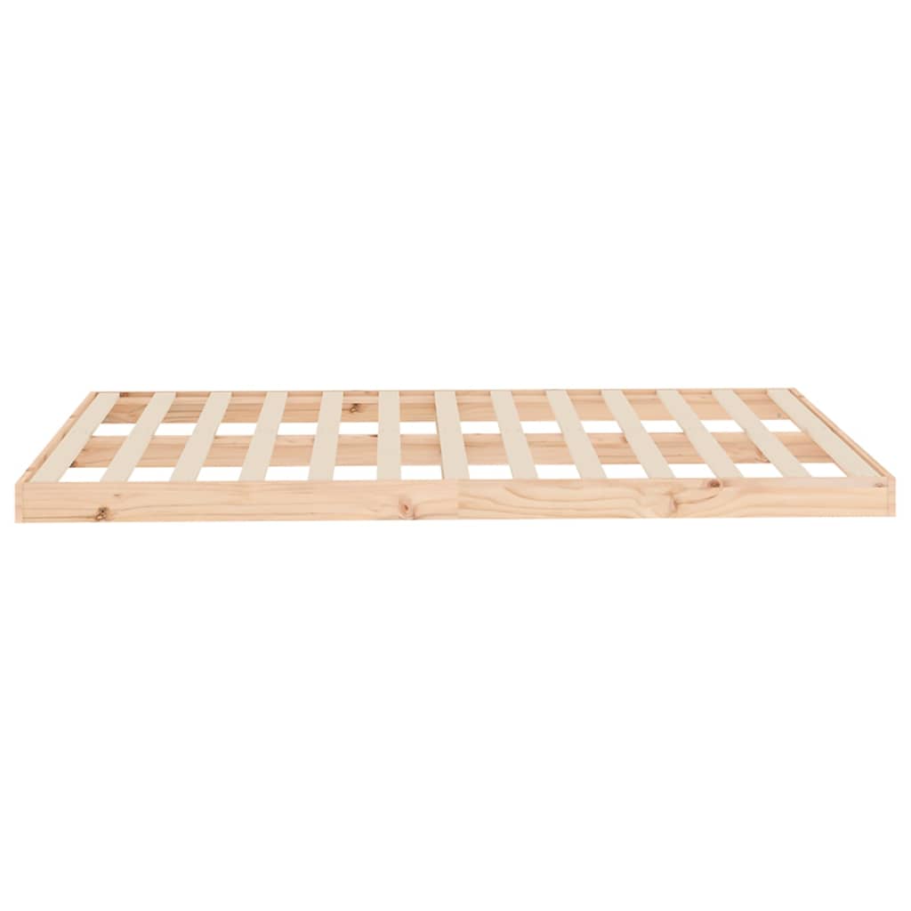 Giroletto senza Materasso 120x200 cm in Legno Massello di Pino - homemem39