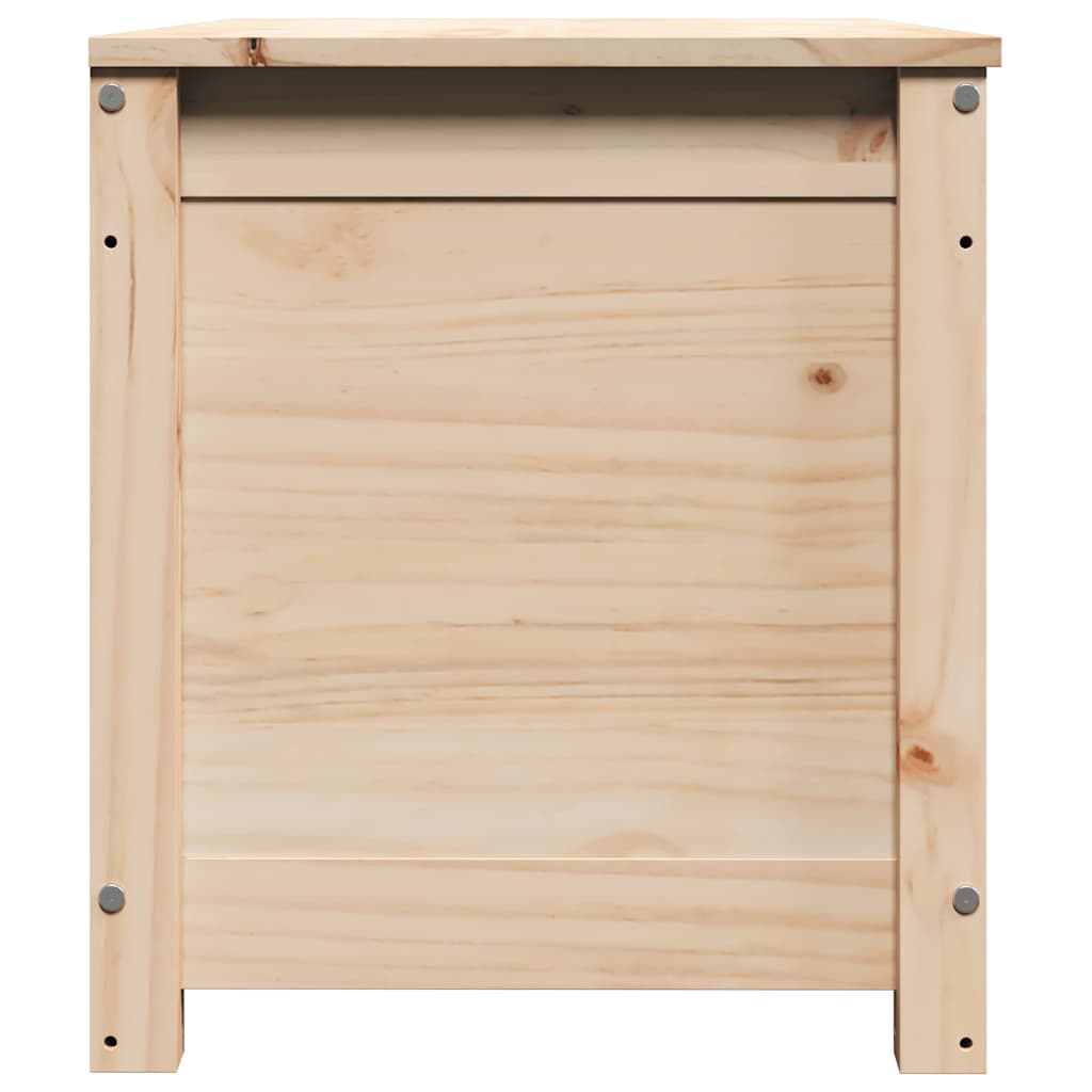 Contenitore Portaoggetti 80x40x45,5cm Legno Massello Pino - homemem39