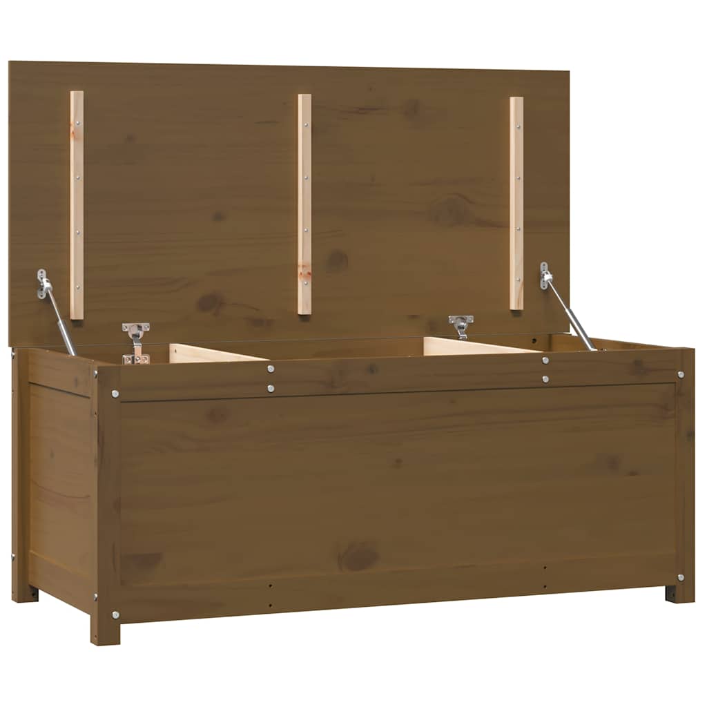 Contenitore Portaoggetti Ambra 110x50x45,5cm Massello di Pino - homemem39