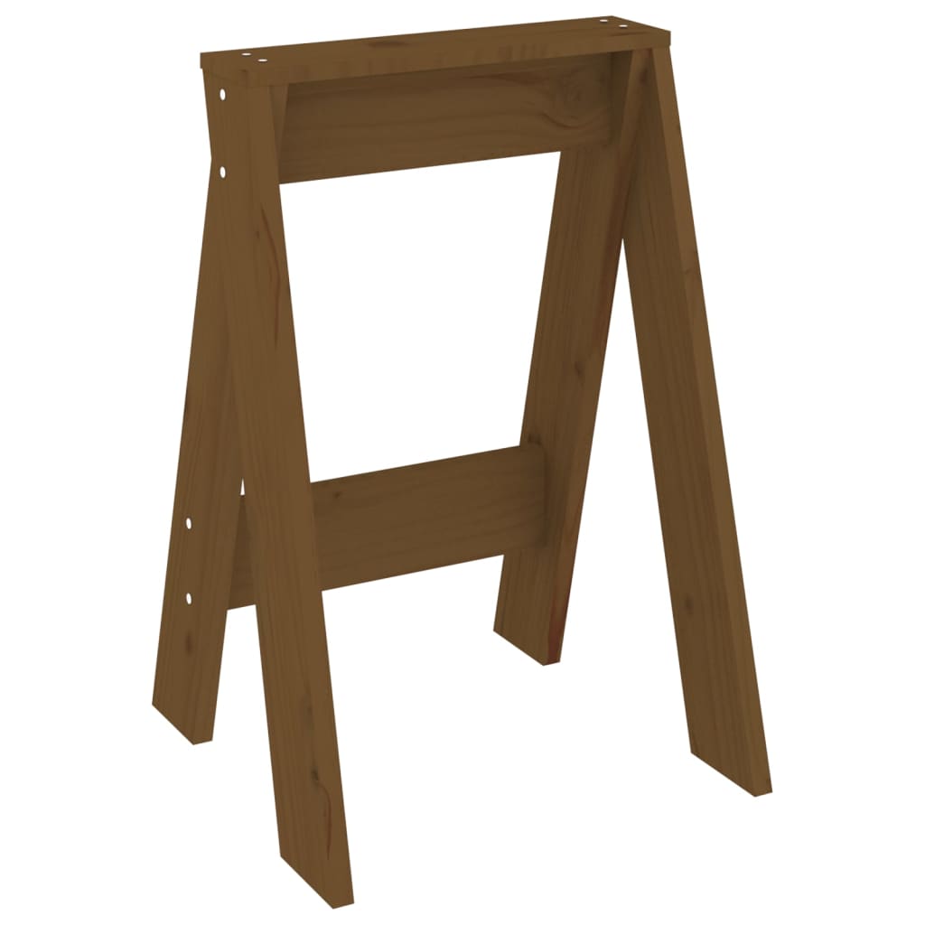 Sgabelli 2 pz Ambra 40x40x60 cm in Legno Massello di Pino - homemem39