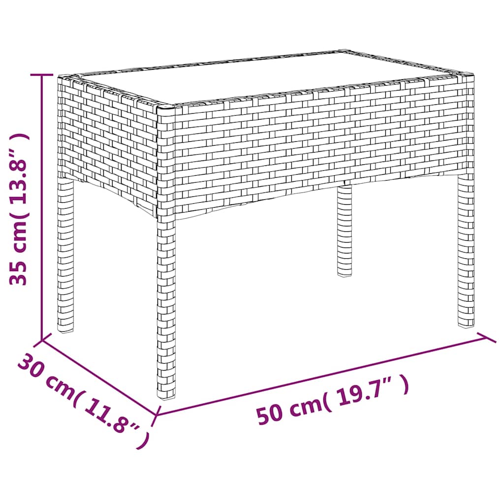 Set Mobili da Giardino 4 pz con Cuscini in Polyrattan Marrone | homemem39