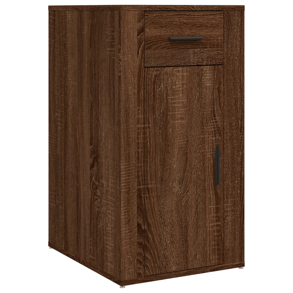 Mobile Scrivania rovere marrone 40x49x75 cm Legno Multistrato - homemem39
