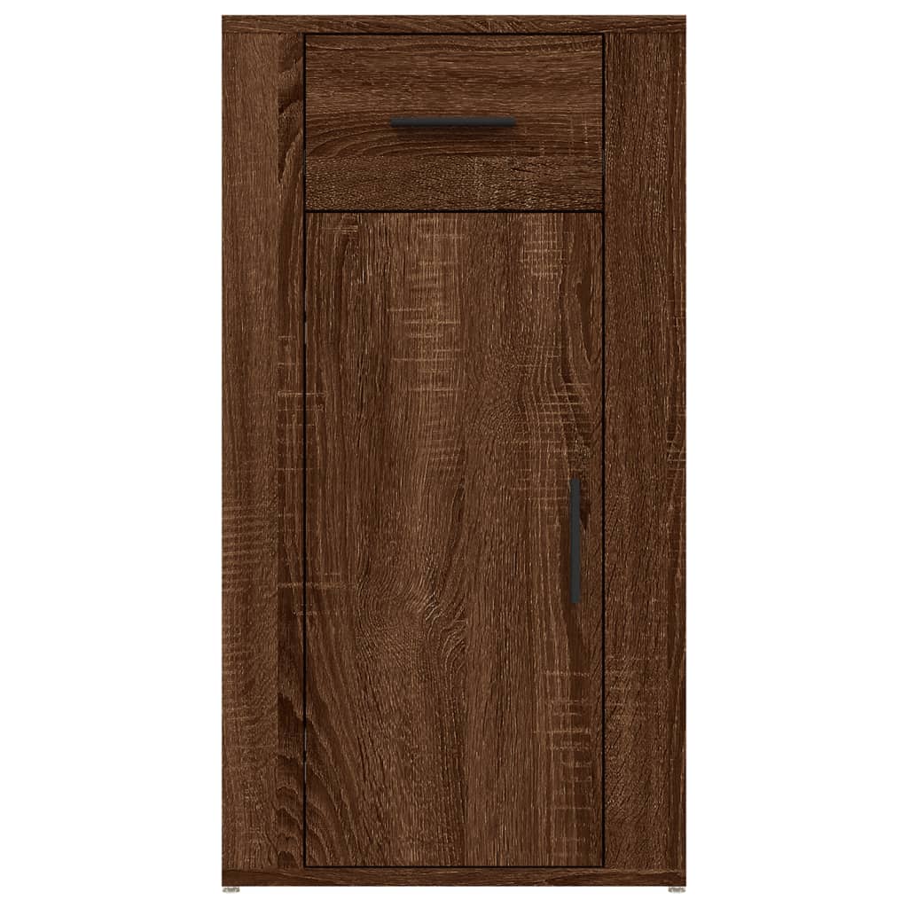 Mobile Scrivania rovere marrone 40x49x75 cm Legno Multistrato - homemem39