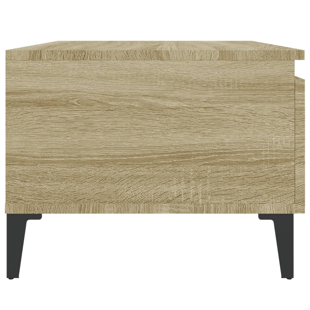 Tavolino Rovere Sonoma 50x46x35 cm in Legno Multistrato - homemem39