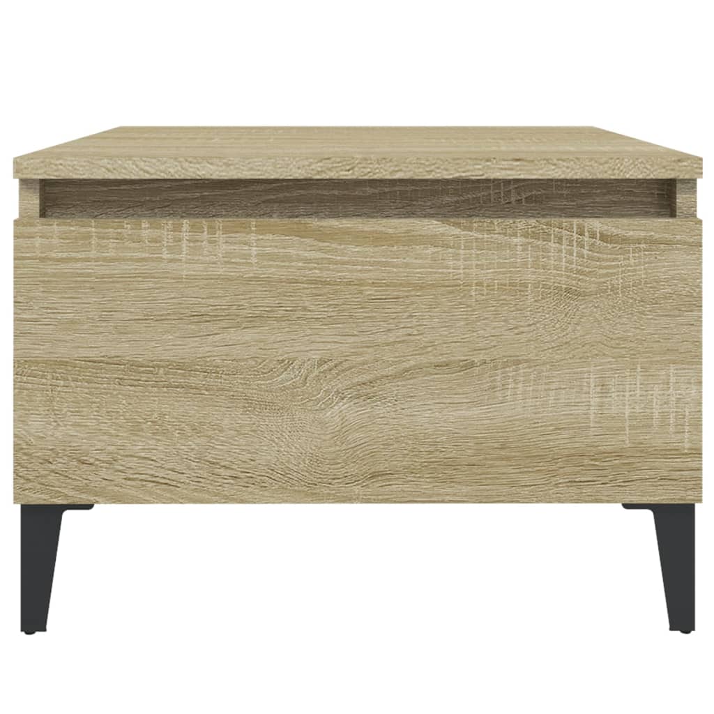 Tavolini 2pz Rovere Sonoma 50x46x35 cm in Legno Multistrato - homemem39