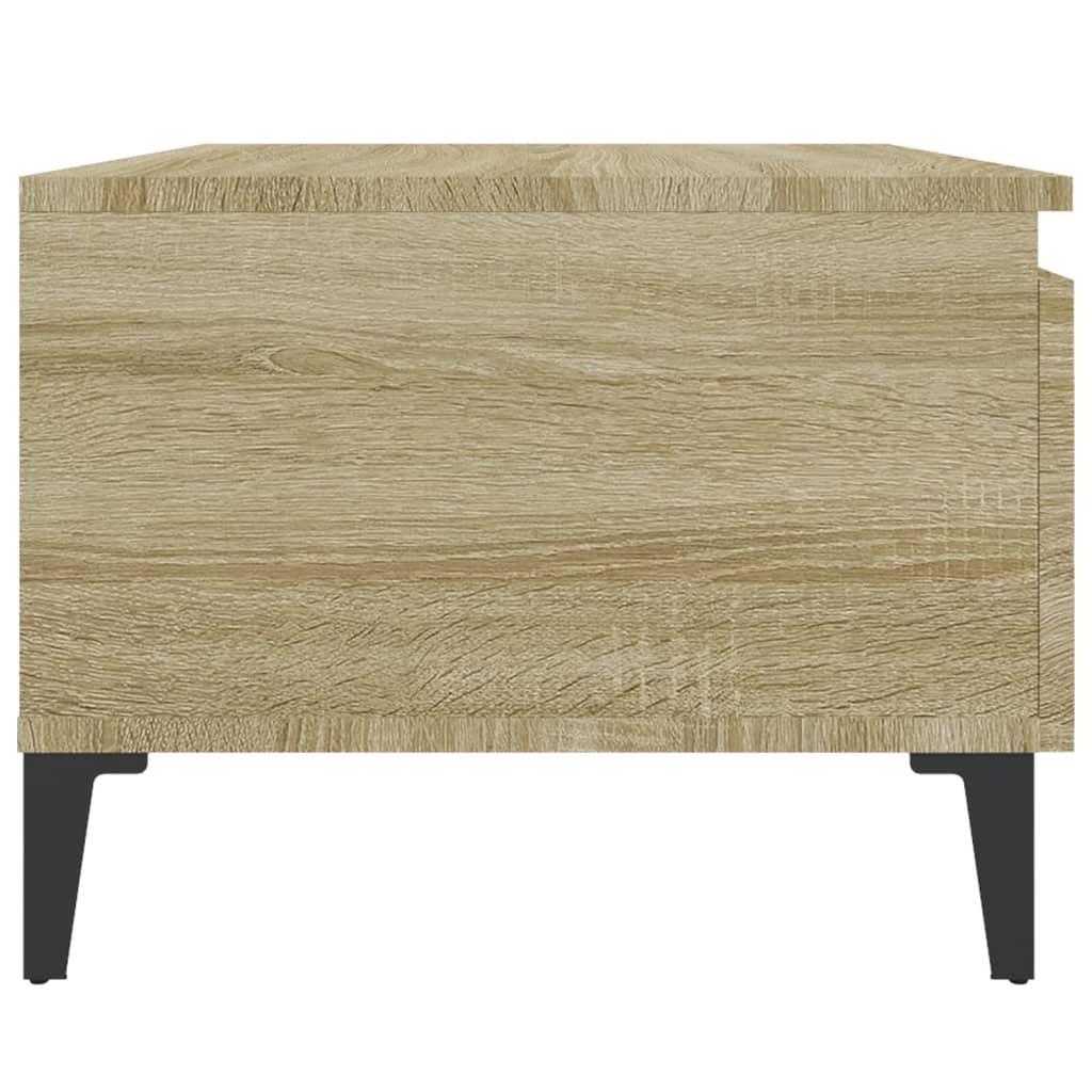 Tavolini 2pz Rovere Sonoma 50x46x35 cm in Legno Multistrato - homemem39