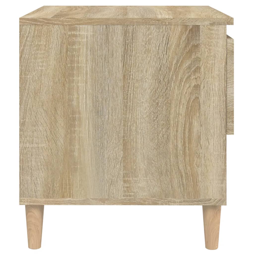 Comodini 2 pz Rovere Sonoma 50x46x50 cm in Legno Multistrato - homemem39