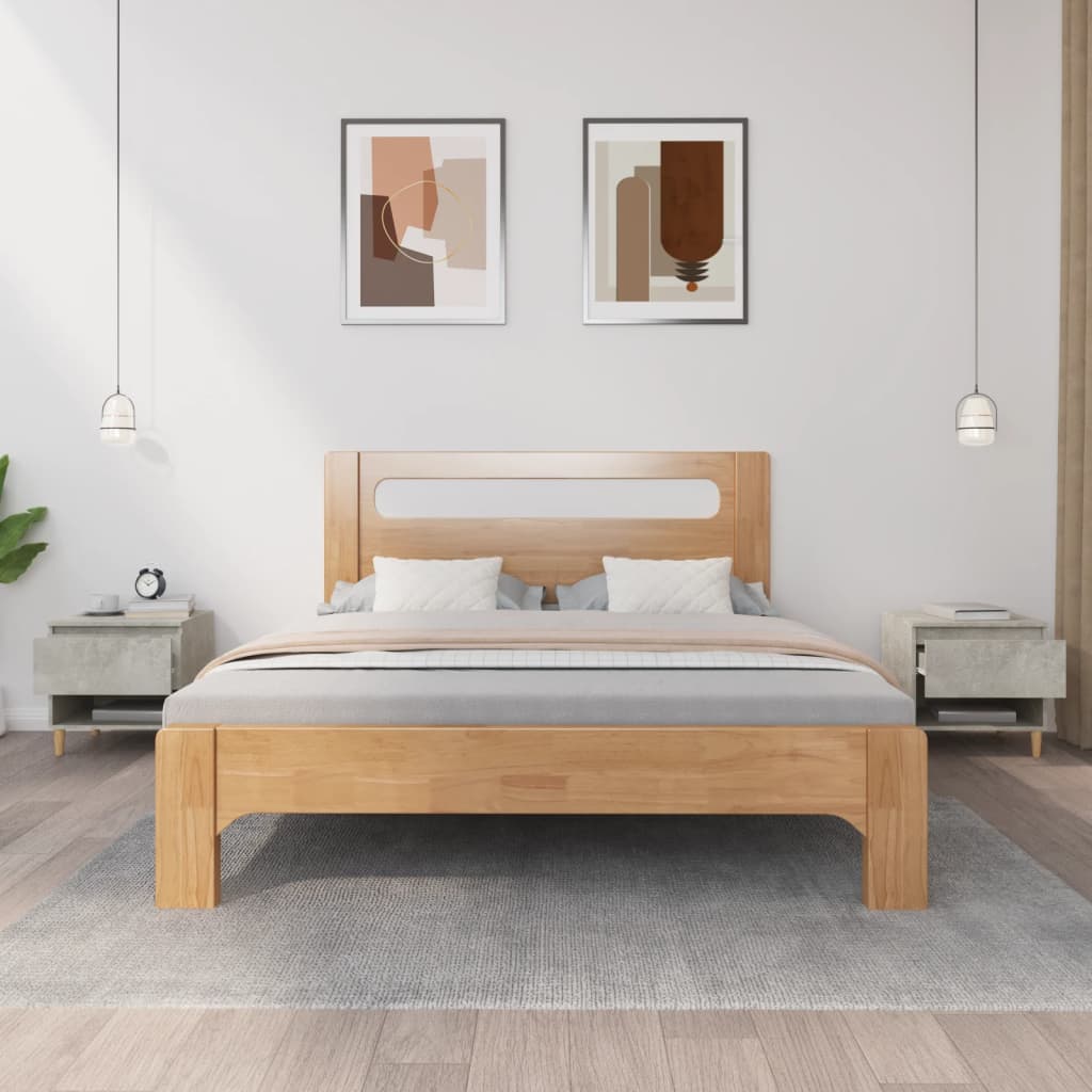 Comodini 2 pz Grigio Cemento 50x46x50 cm in Legno Multistrato - homemem39