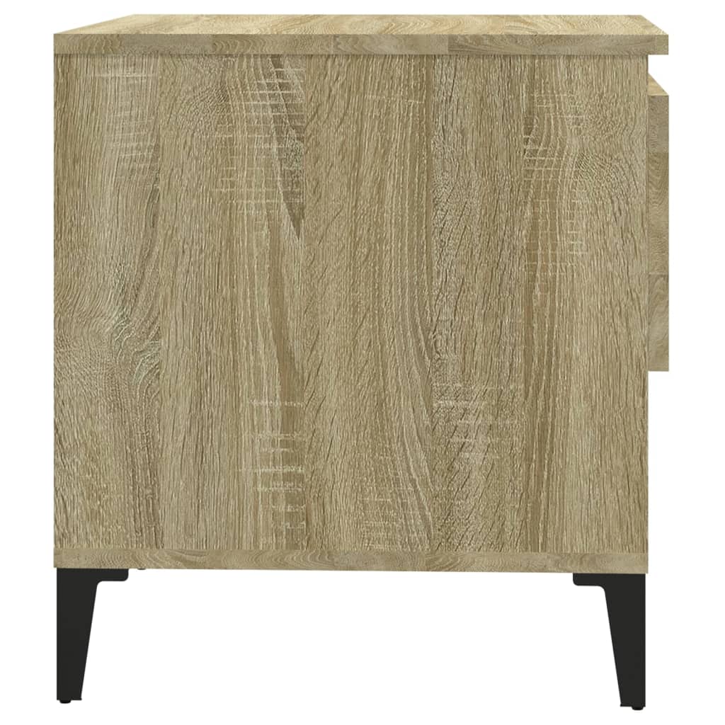 Tavolino Rovere Sonoma 50x46x50 cm in Legno Multistrato - homemem39