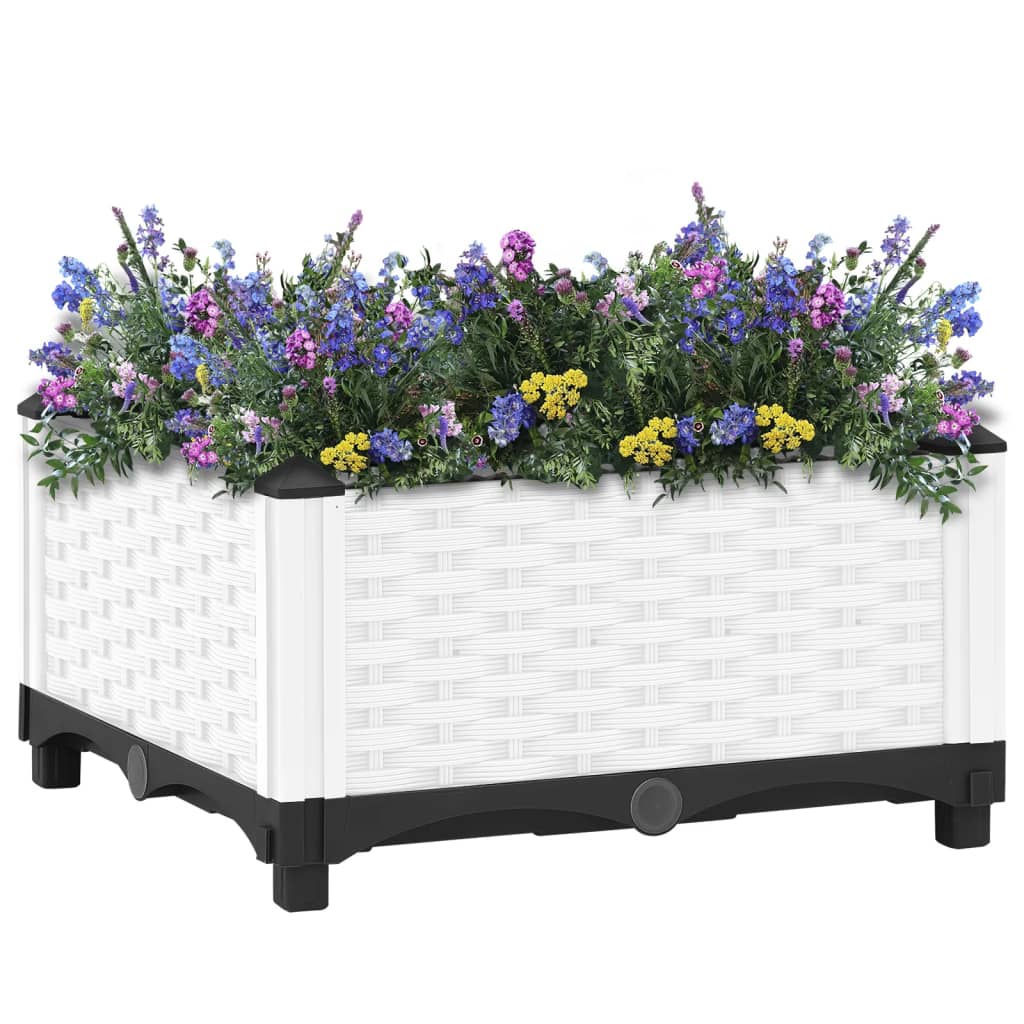 Fioriera Rialzata 40x40x23 cm in Polipropilene - homemem39