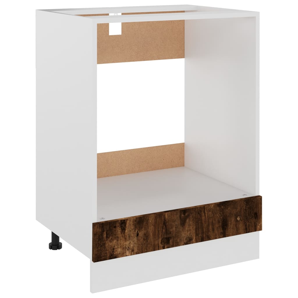 Mobile da Forno “Riga” Rovere Fumo 60x46x81,5 cm - homemem39
