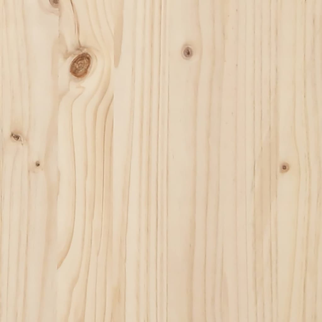 Compostiera 63,5x63,5x77,5 cm in Legno Massello di Pino - homemem39