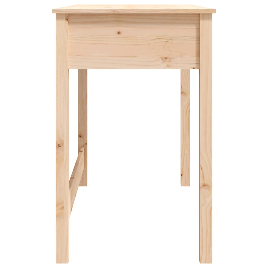 Scrivania con Cassetti 100x50x78 cm in Legno Massello di Pino - homemem39