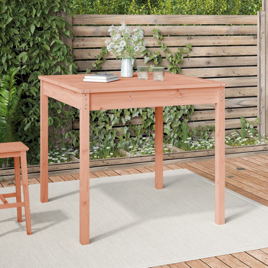 Tavolo da Giardino 82,5x82,5x76 cm in Legno Massello di Douglas - homemem39