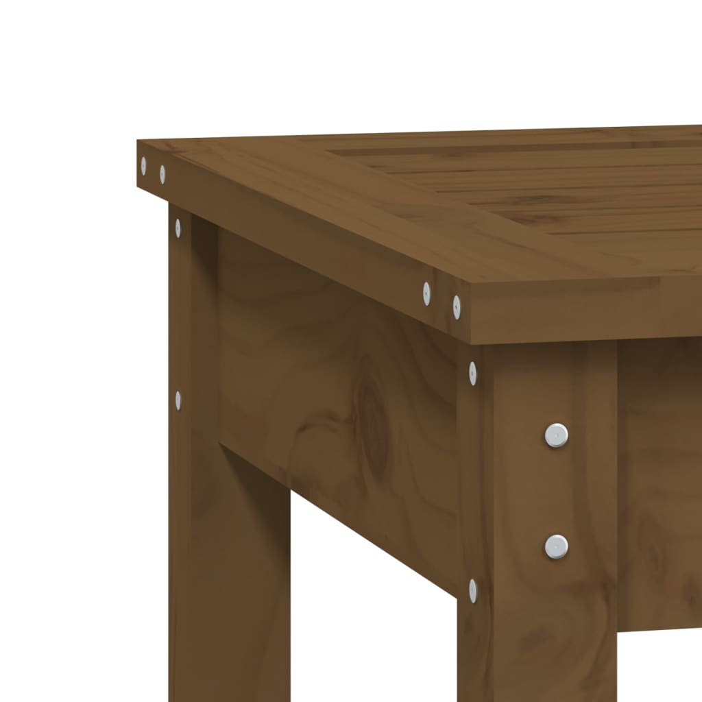 Panca Giardino 2 Posti Ambra 203,5x44x45cm Legno Massello Pino - homemem39