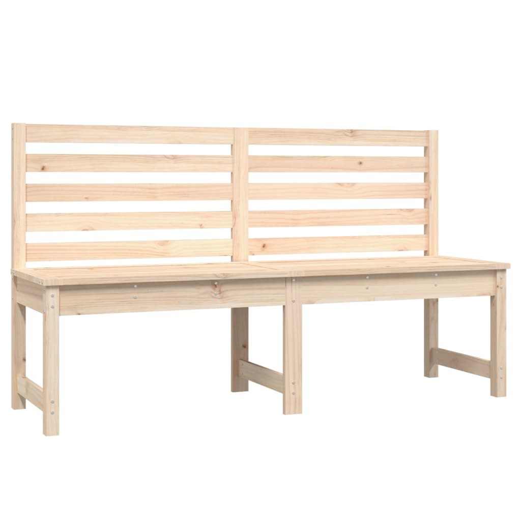 Panca da Giardino 157,5 cm in Legno Massello di Pino - homemem39