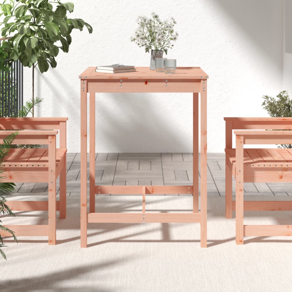 Tavolo da Giardino 82,5x82,5x110cm in Legno Massello di Douglas - homemem39