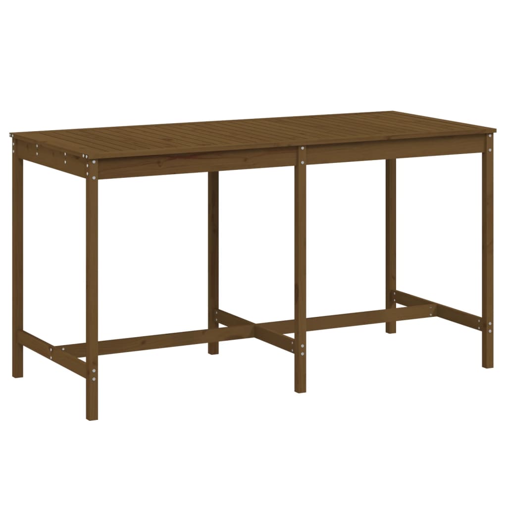 Tavolo da Giardino Ambra 203,5x90x110cm Legno Massello di Pino - homemem39
