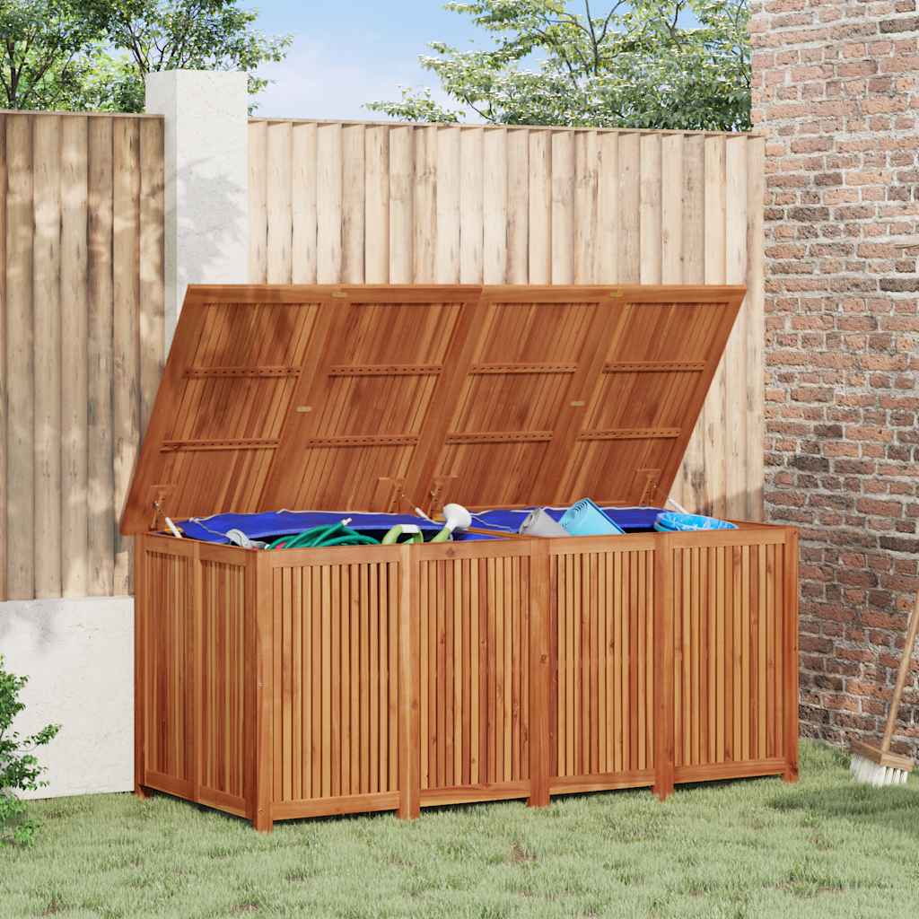 Contenitore da Giardino 200x80x75cm in Legno Massello di Acacia - homemem39