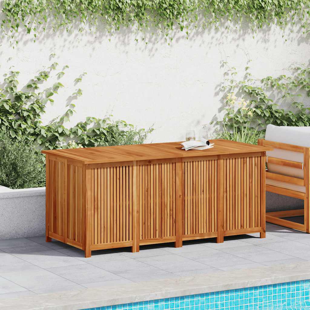 Contenitore da Giardino 200x80x75cm in Legno Massello di Acacia - homemem39