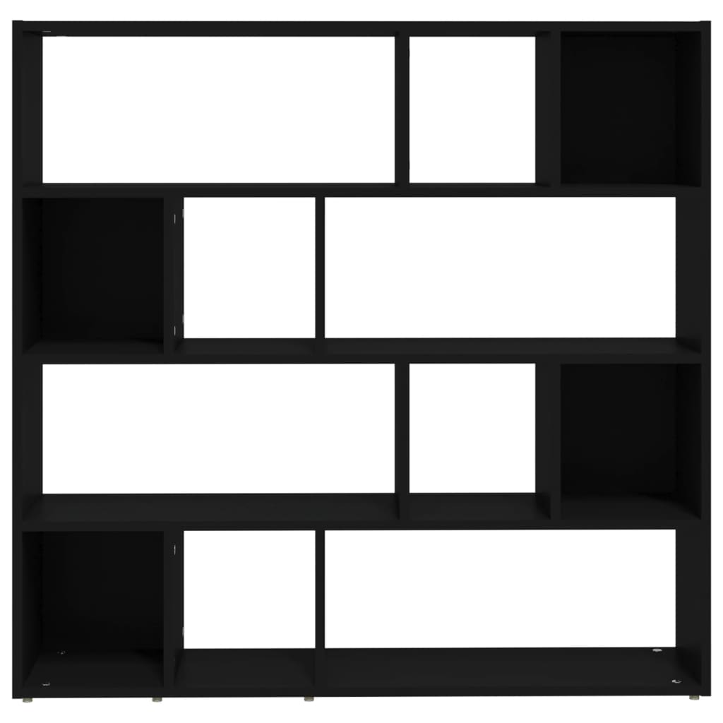 Libreria/Divisorio Nero 105x24x102 cm - homemem39